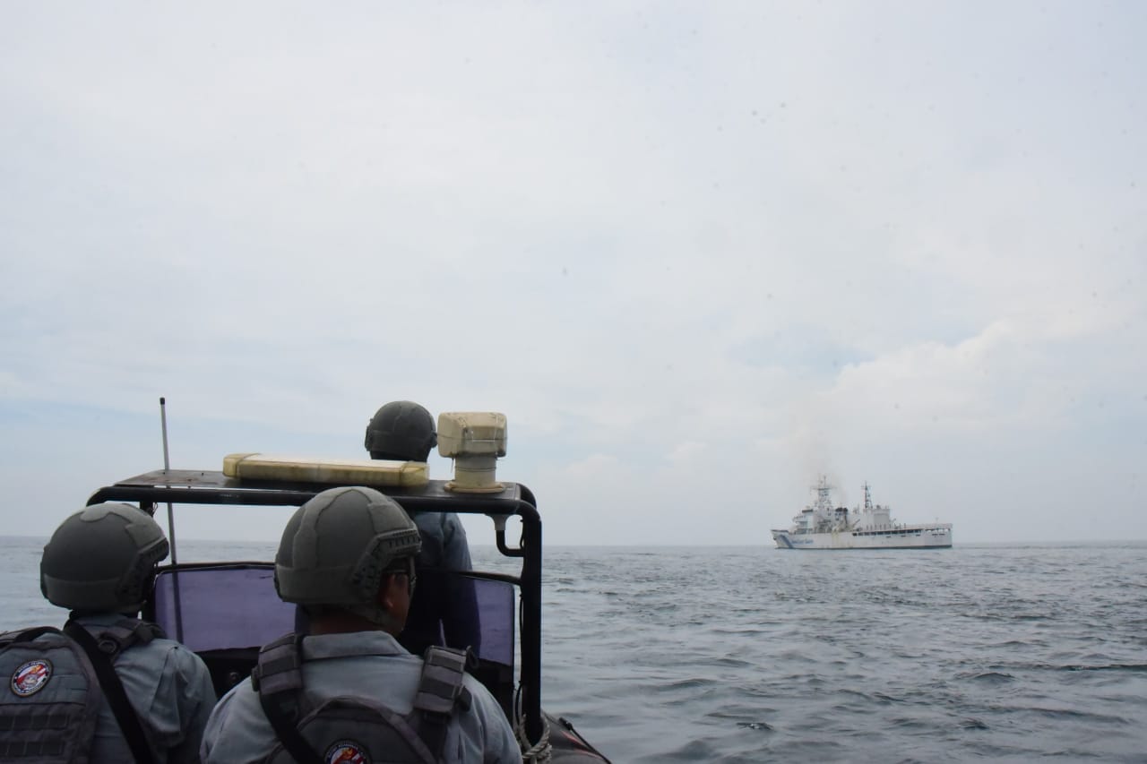 Aksi Tangguh di Laut: Pelatihan Passex Bakamla RI dan JCG Tingkatkan Keamanan Maritim