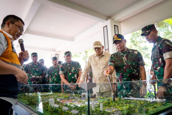 Menhan RI di Pusdiklatpassus