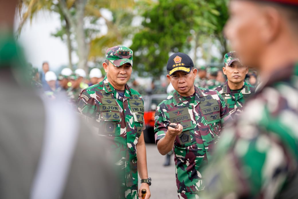 Menhan RI di Pusdiklatpassus