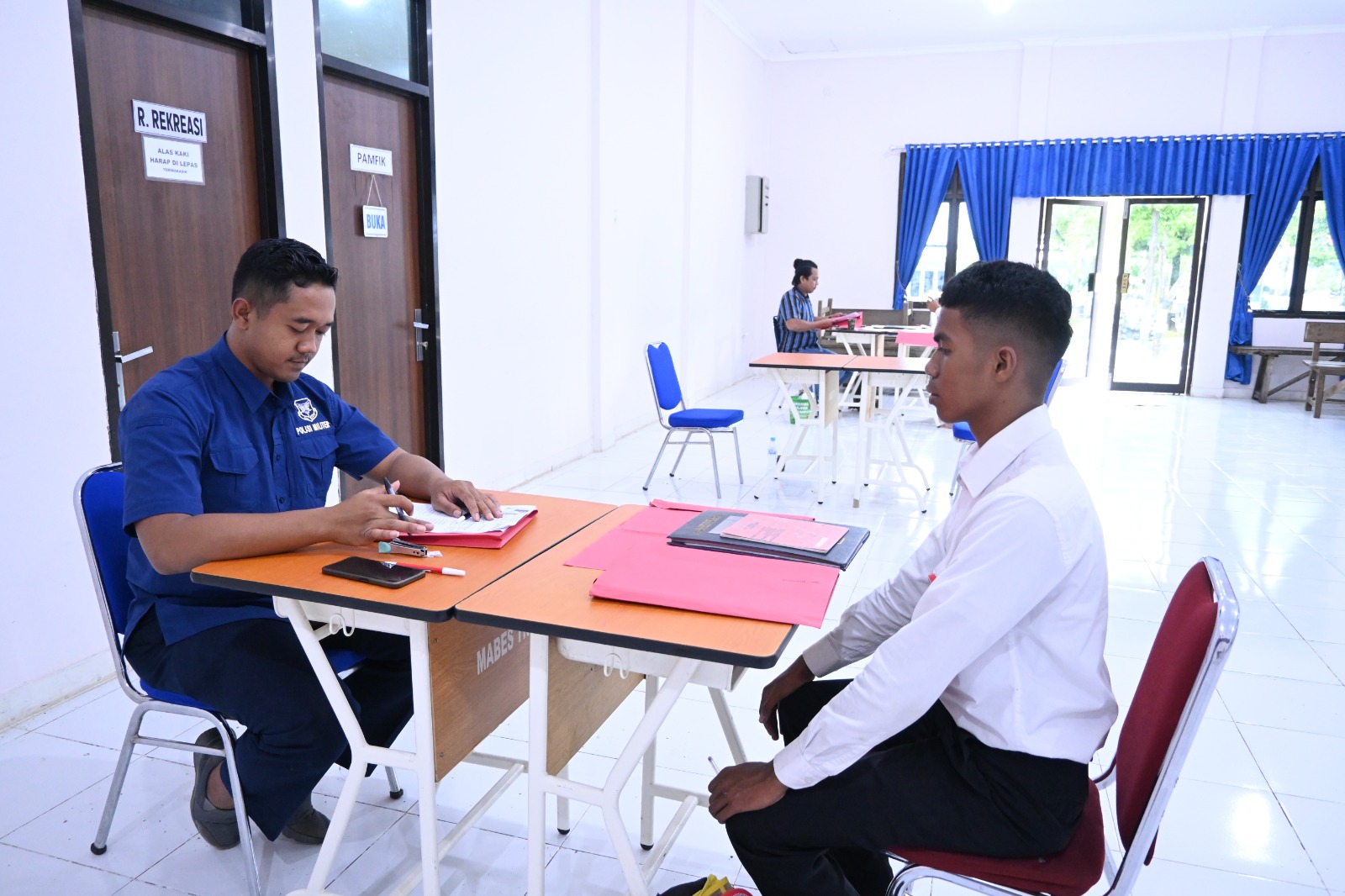 Seleksi Profesional, 97 Calon Siswa Tamtama Jalani Tes Skrining POM di Maros