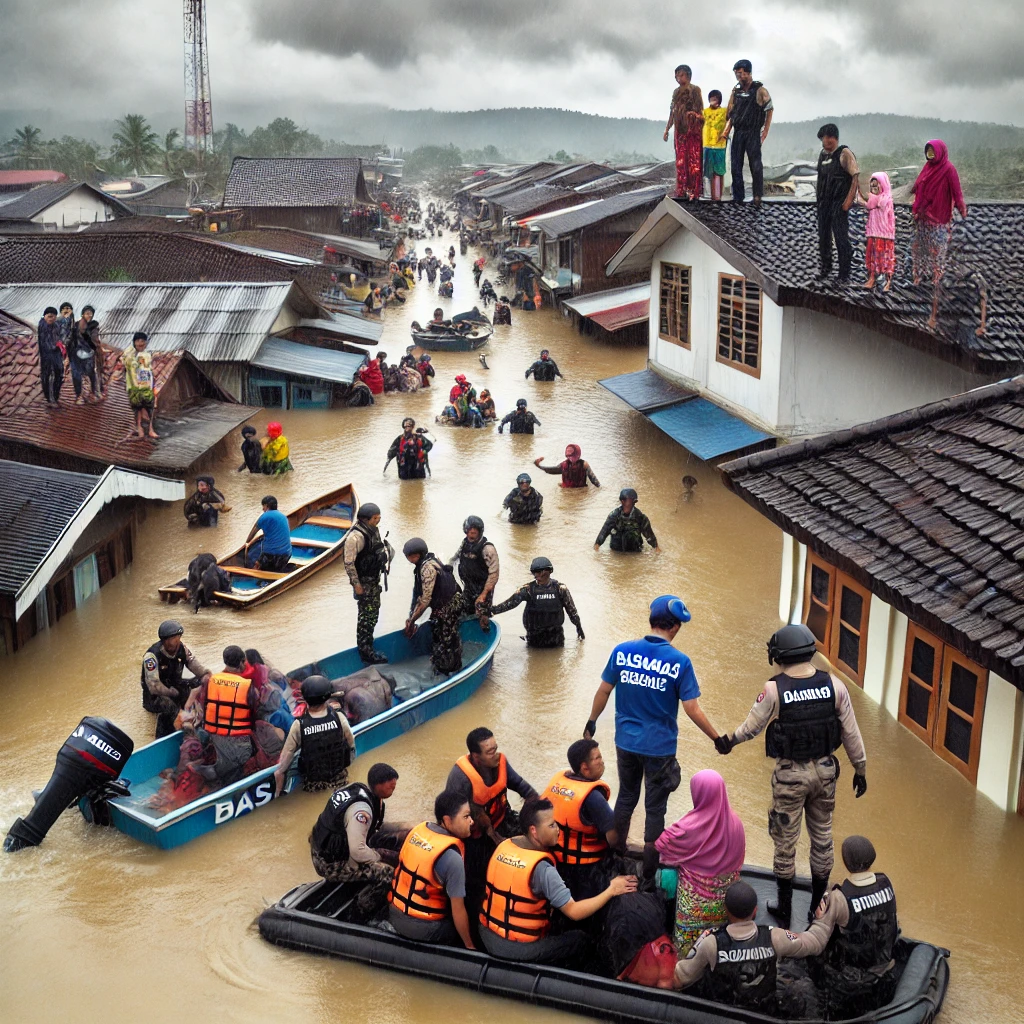 Tragedi Banjir Besar di Lampung, 3 Wilayah Terdampak Parah