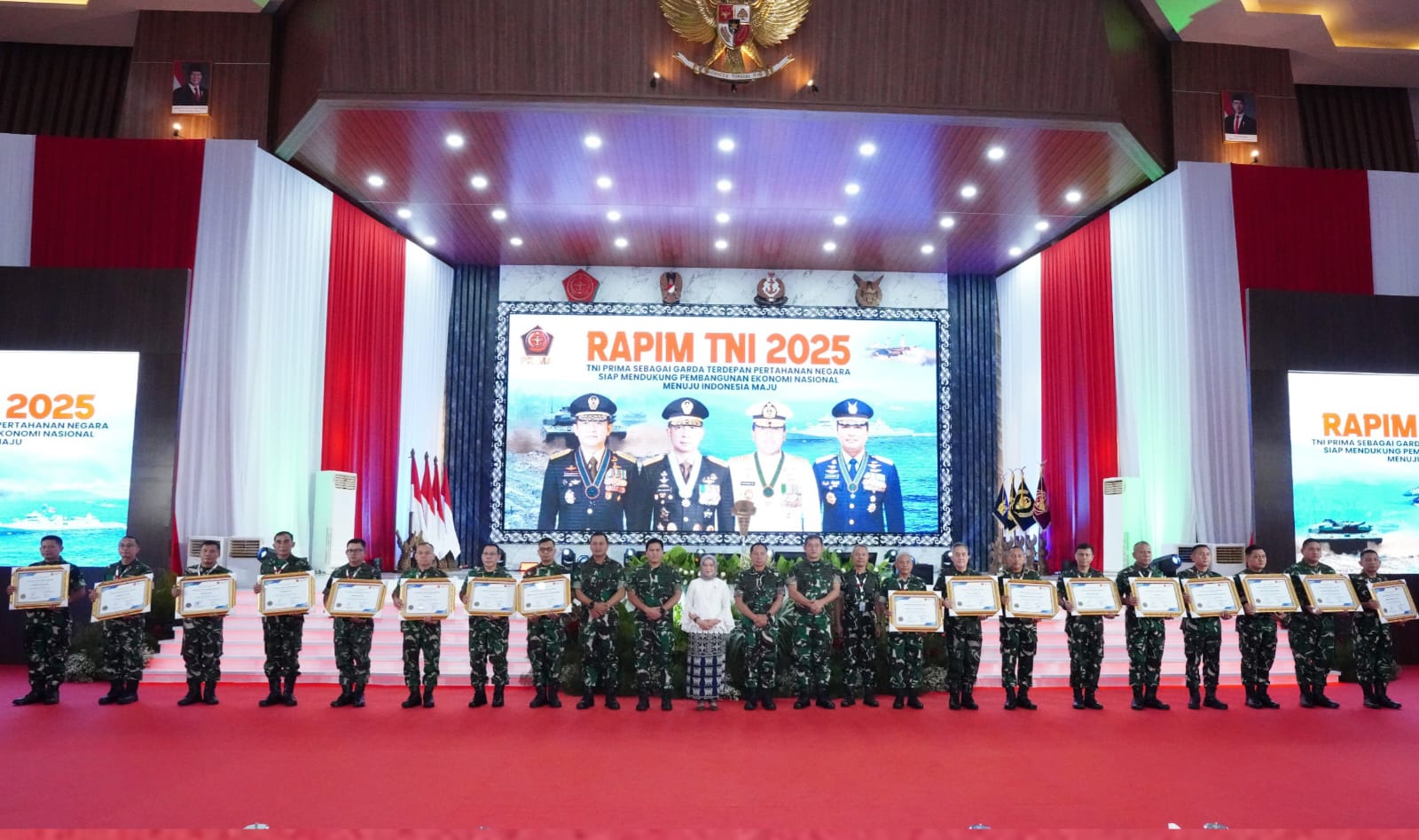 Panglima TNI: Rapim TNI Sebagai Momentum Perkuat Keamanan dan Ekonomi Nasional