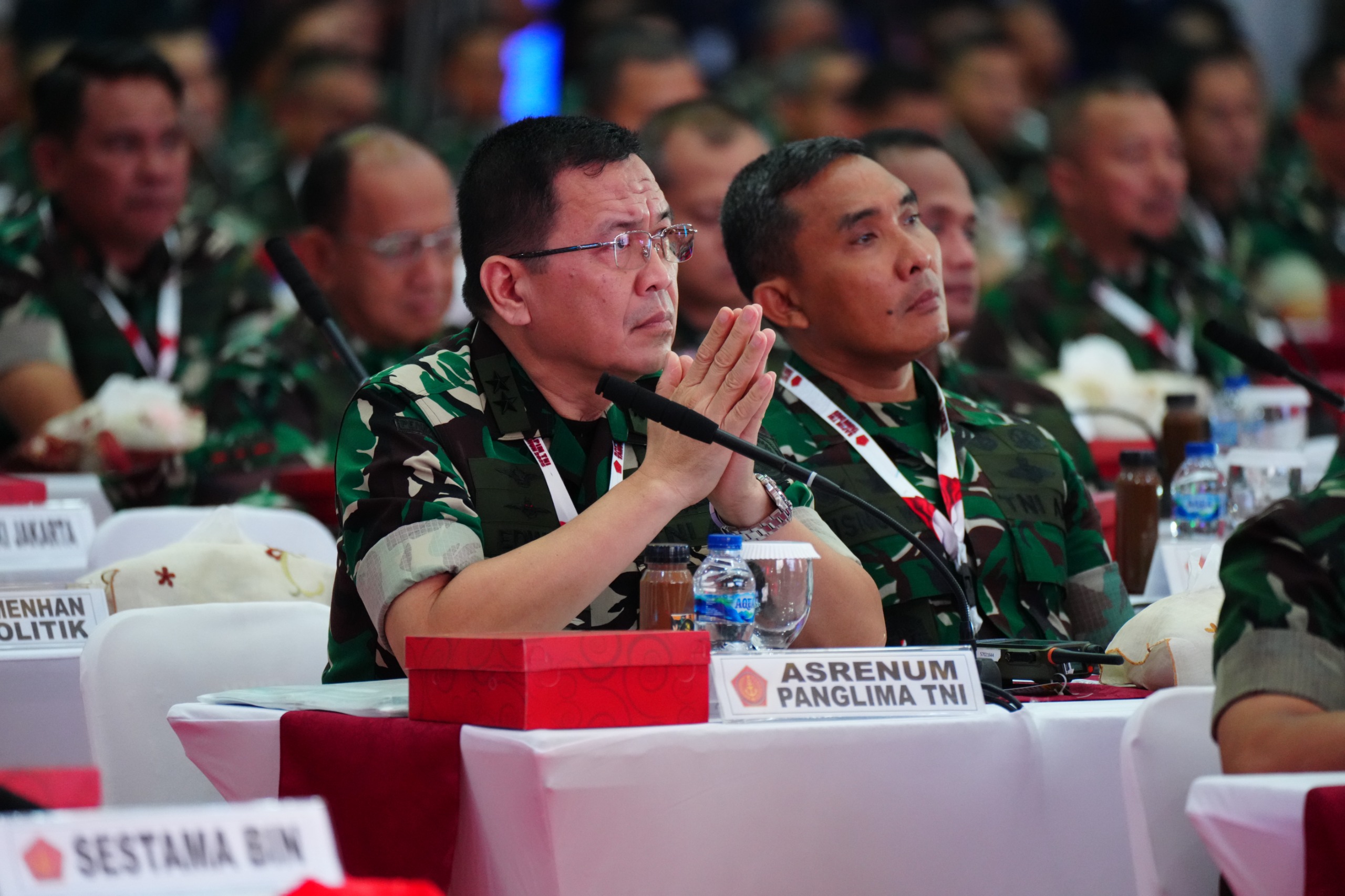 Panglima TNI: Rapim TNI Sebagai Momentum Perkuat Keamanan dan Ekonomi Nasional
