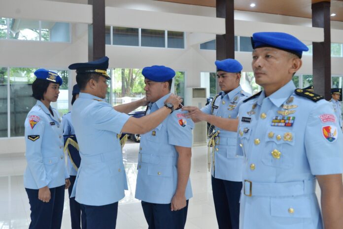 Letkol Pom Agust Leonardo Resmi Jabat Dansatpom Lanud Sultan Hasanuddin