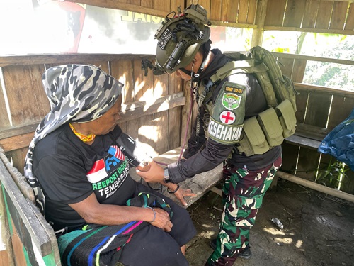 Misi Kemanusiaan, Satgas Yonif 112/DJ Wujudkan Harapan dan Kesejahteraan Warga