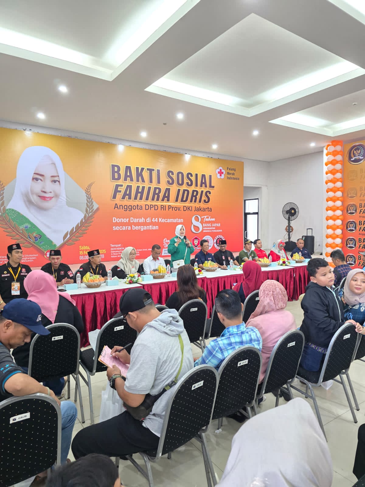 Donor Darah untuk Negeri, Fahira Idris dan Bang Japar Hadirkan Manfaat Besar