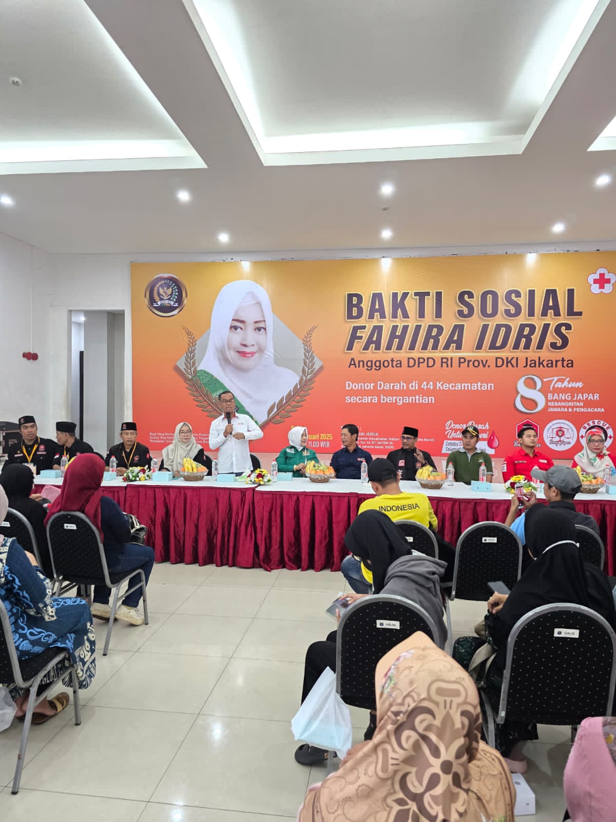 Donor Darah untuk Negeri, Fahira Idris dan Bang Japar Hadirkan Manfaat Besar