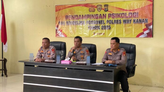 Kesiapan Maksimal: Polres Way Kanan Bentuk Personel Bermental Baja dan Profesional Unggul