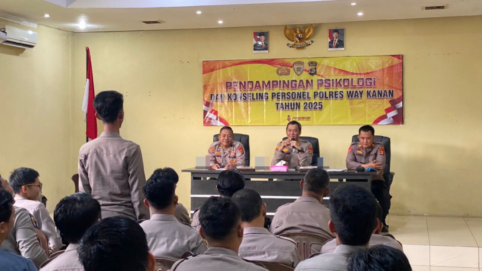 Kesiapan Maksimal: Polres Way Kanan Bentuk Personel Bermental Baja dan Profesional Unggul