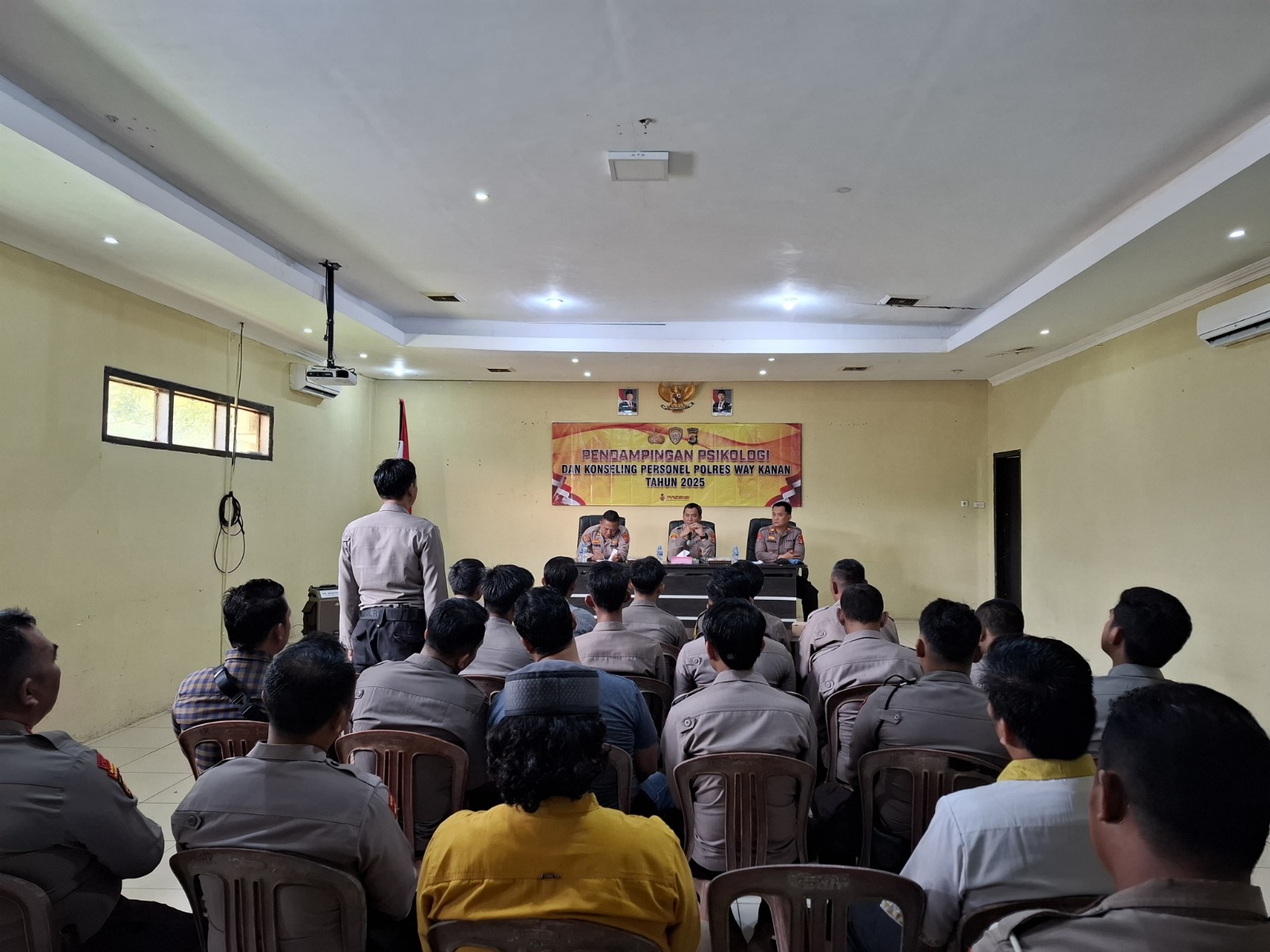 Kesiapan Maksimal: Polres Way Kanan Bentuk Personel Bermental Baja dan Profesional Unggul