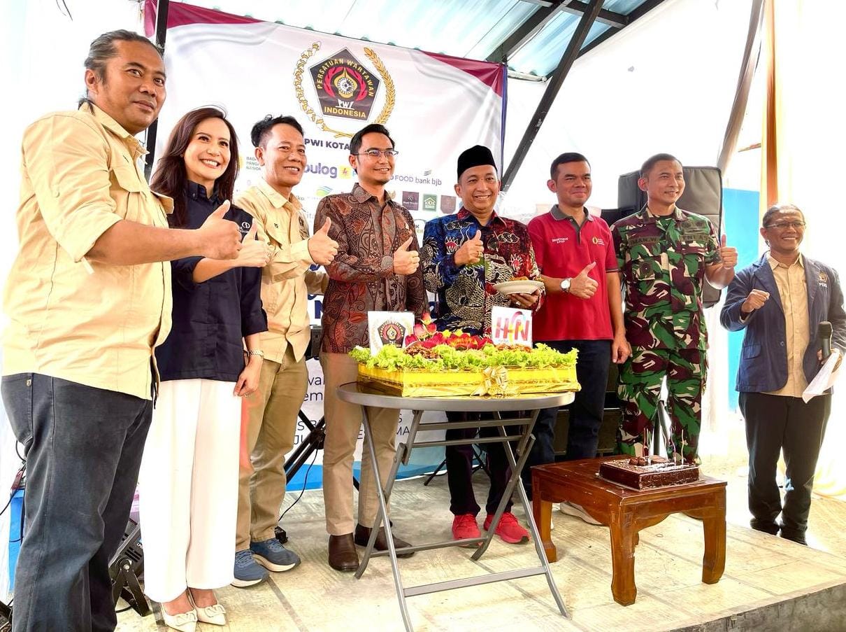 Meriah Perayaan HPN 2025, PWI Kota Depok Gelar Pasar Pangan Murah dan Beragam Kegiatan Sosial