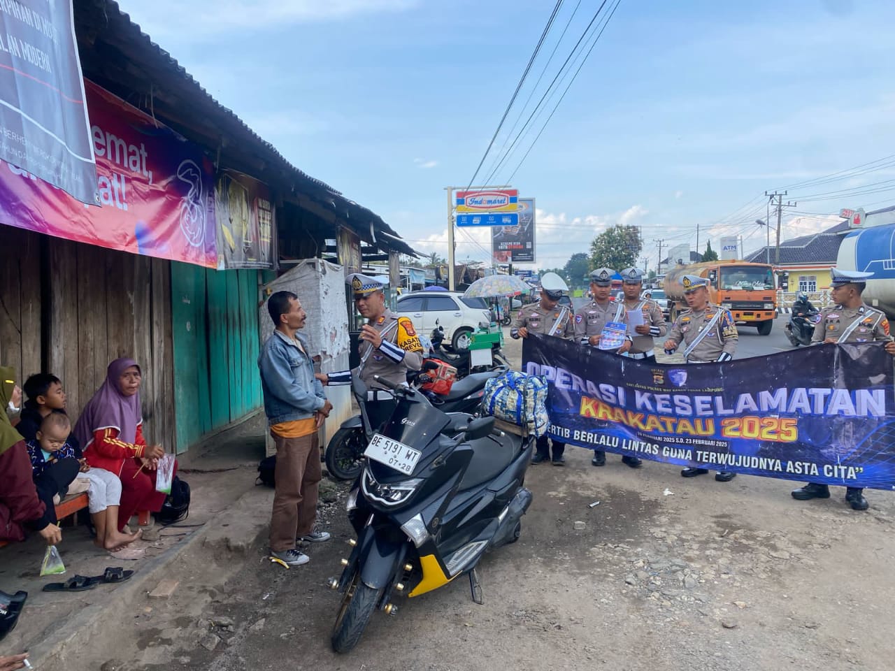 Operasi Keselamatan Krakatau 2025, Polres Way Kanan Fokus Tekan Angka Laka Lantas