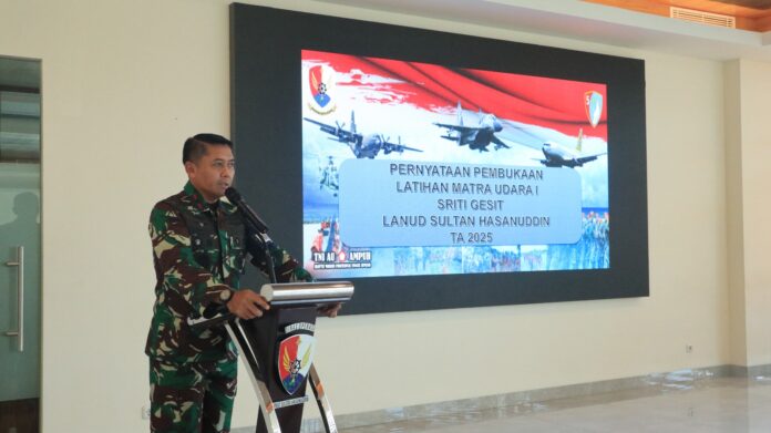 Jet Tempur Sukhoi Menggelegar! Sriti Gesit 2025 Resmi Dibuka