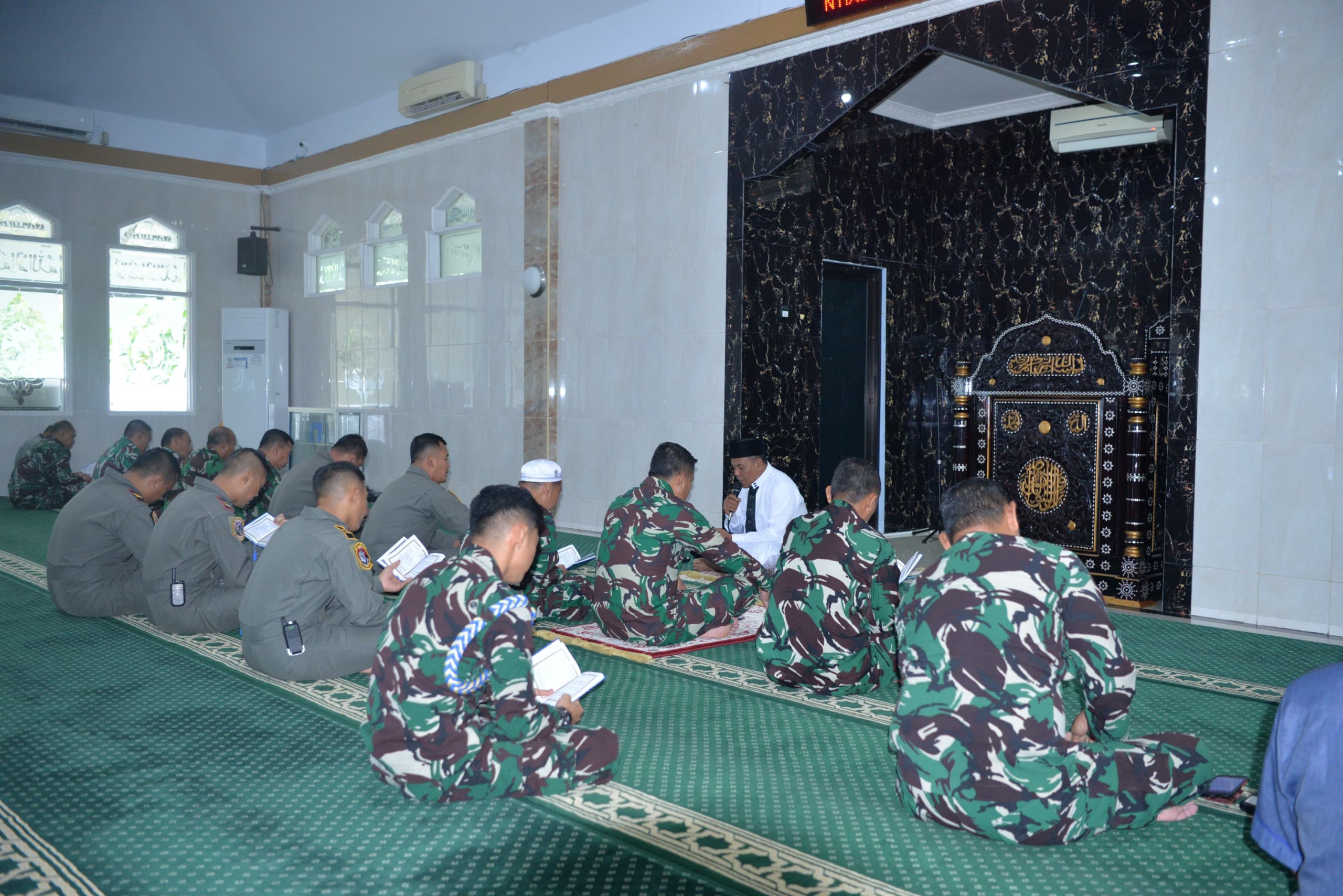 Doa Bersama Lanud Sultan Hasanuddin, Kunci Sukses Latihan Sriti Gesit 2025