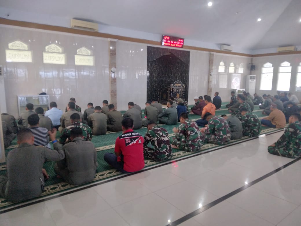 Doa Bersama Lanud Sultan Hasanuddin, Kunci Sukses Latihan Sriti Gesit 2025