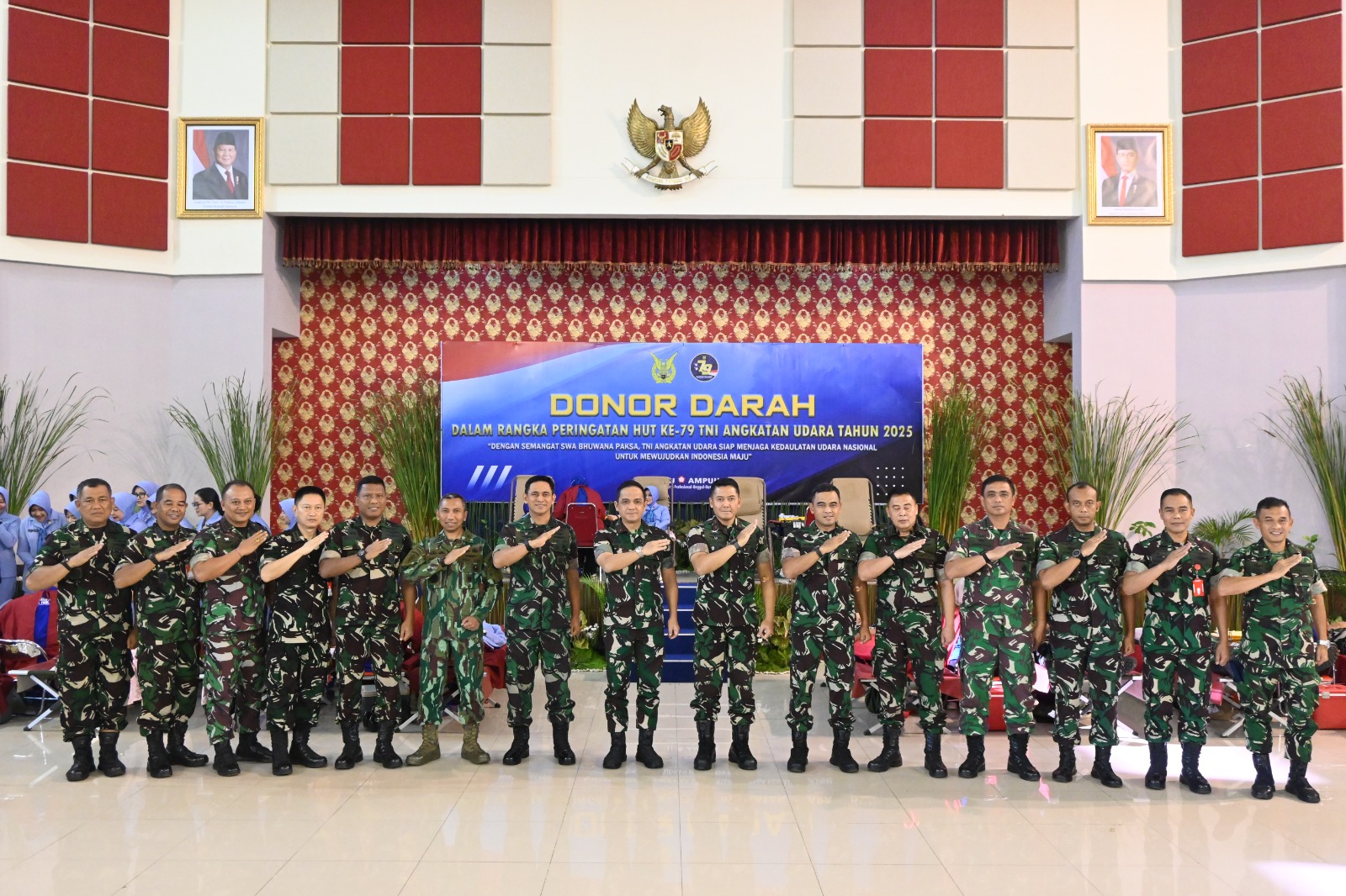HUT ke-79 TNI AU: Aksi Kemanusiaan yang Menginspirasi Lewat Donor Darah