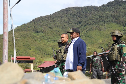 Sinergi Kuat Yonif 112/DJ, Polri, dan Pemda Demi Puncak Jaya yang Kondusif