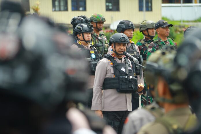 Yonif 112/DJ dan Aparat Gabungan Bergerak, Papua Harus Tetap Aman