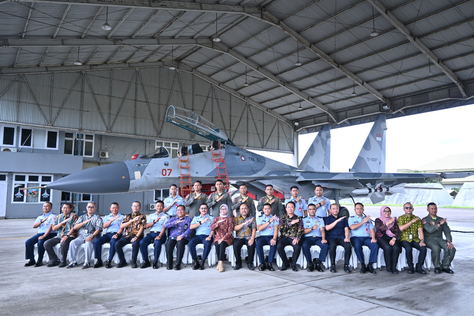 Sinergi Pertahanan, Lanud Sultan Hasanuddin dan BPK RI Fokus pada Pengelolaan Aset