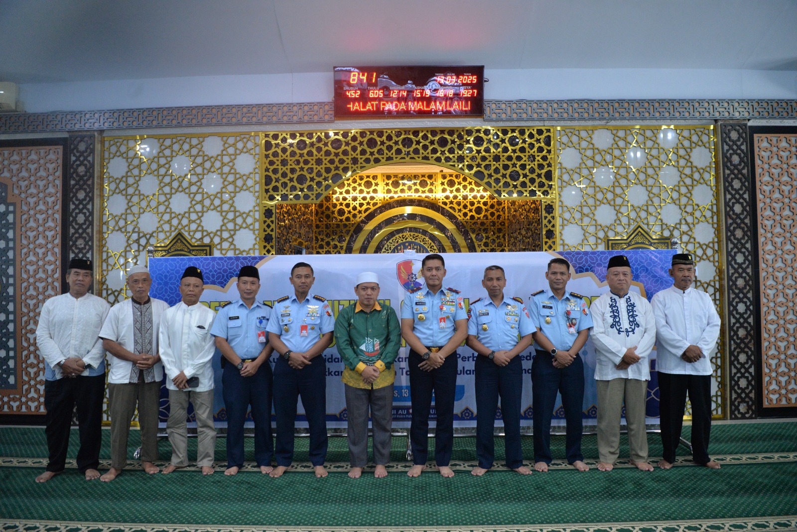 Lanud Sultan Hasanuddin Perkuat Ukhuwah Islamiyah dalam Peringatan Nuzulul Quran 1446 H