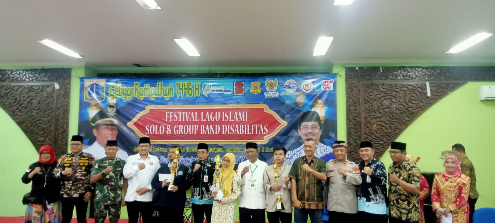 Dukungan Total untuk Disabilitas, Festival Musik Islami Jakarta Utara Berlangsung Meriah