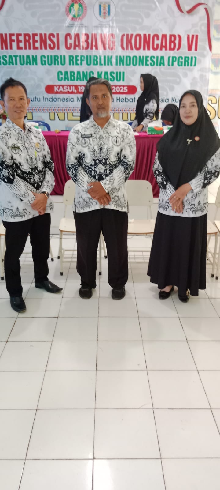 Kepengurusan Baru PGRI Kasui Resmi Dikukuhkan, Siap Tingkatkan Kualitas Pendidikan