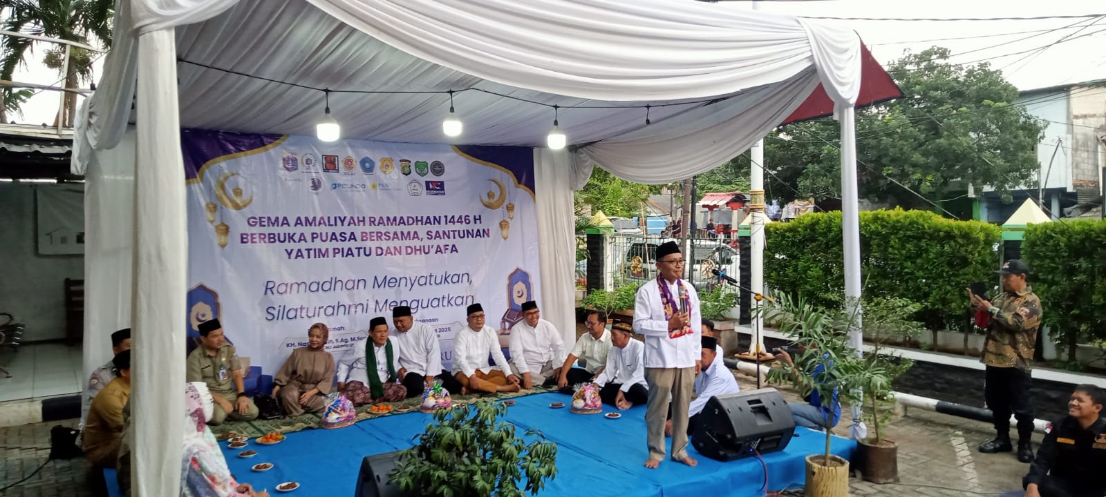 Ramadan Penuh Makna, LMK dan Kelurahan Kalibaru Kompak Santuni Anak Yatim dan Dhuafa