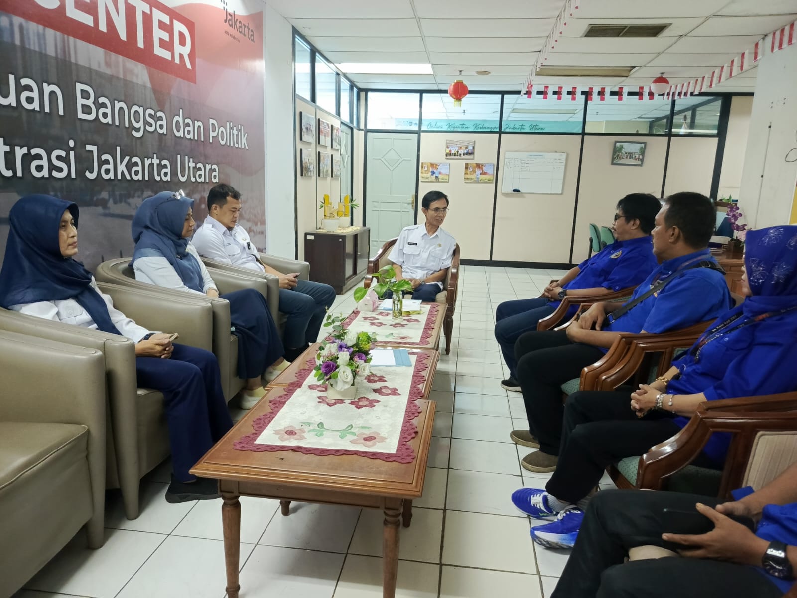 Peran Media dalam Pembangunan, PWI Pokja Jakarta Utara Pererat Sinergi dengan Kesbangpol