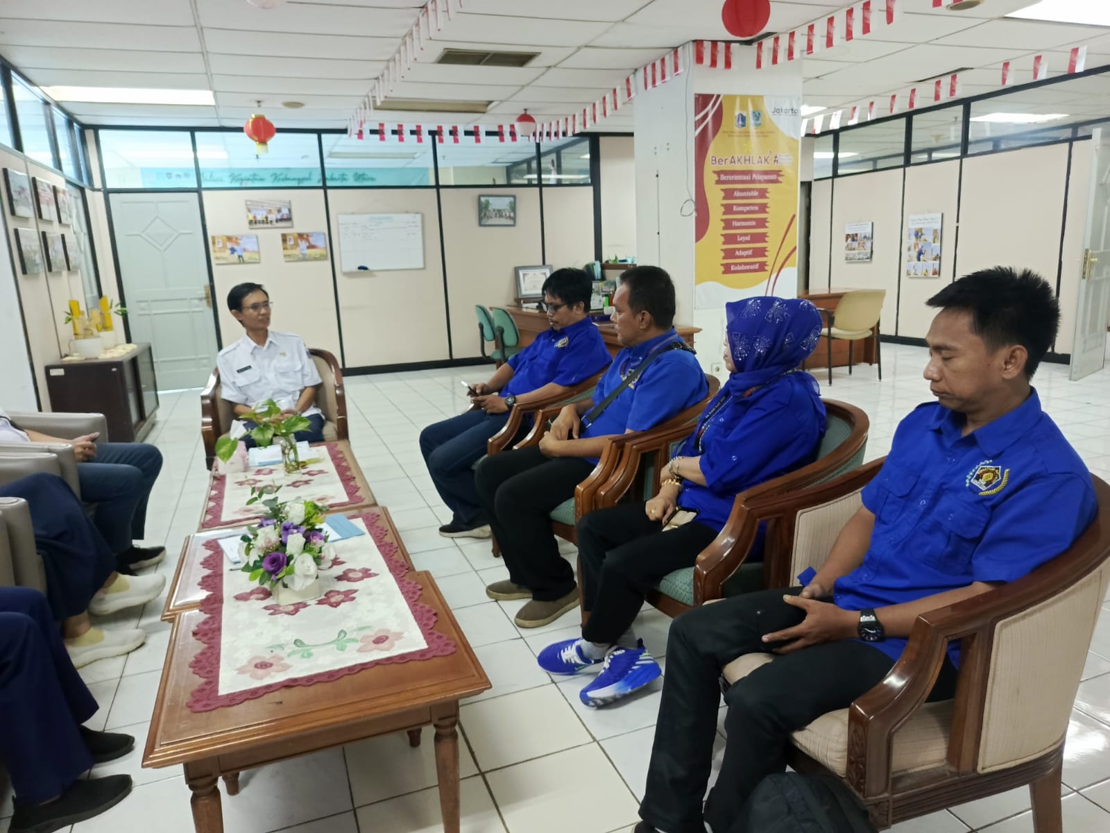 Peran Media dalam Pembangunan, PWI Pokja Jakarta Utara Pererat Sinergi dengan Kesbangpol