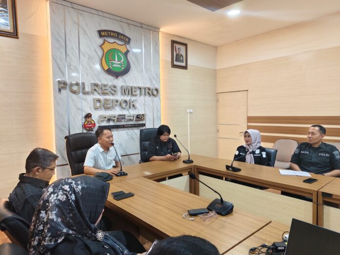Polrestro Depok Gandeng PWI dan IJTI, Tingkatkan Profesionalisme Humas