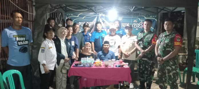 Posko Ramadan di Tugu Utara, Kolaborasi Warga dan Aparat untuk Keamanan Bersama