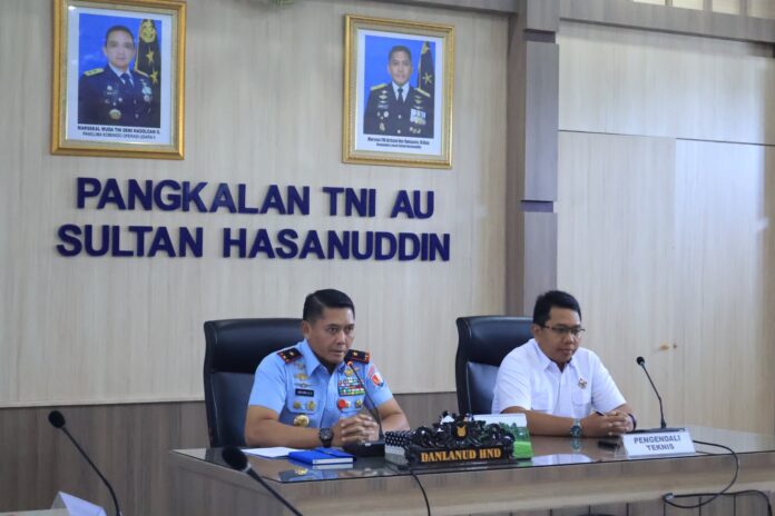 Danlanud Sultan Hasanuddin Pastikan Kerja Sama Penuh dalam Audit Keuangan BPK RI
