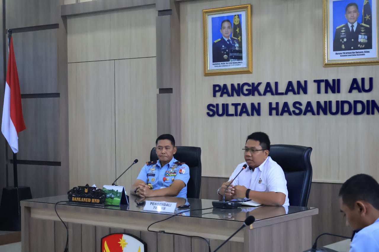 Danlanud Sultan Hasanuddin Pastikan Kerja Sama Penuh dalam Audit Keuangan BPK RI