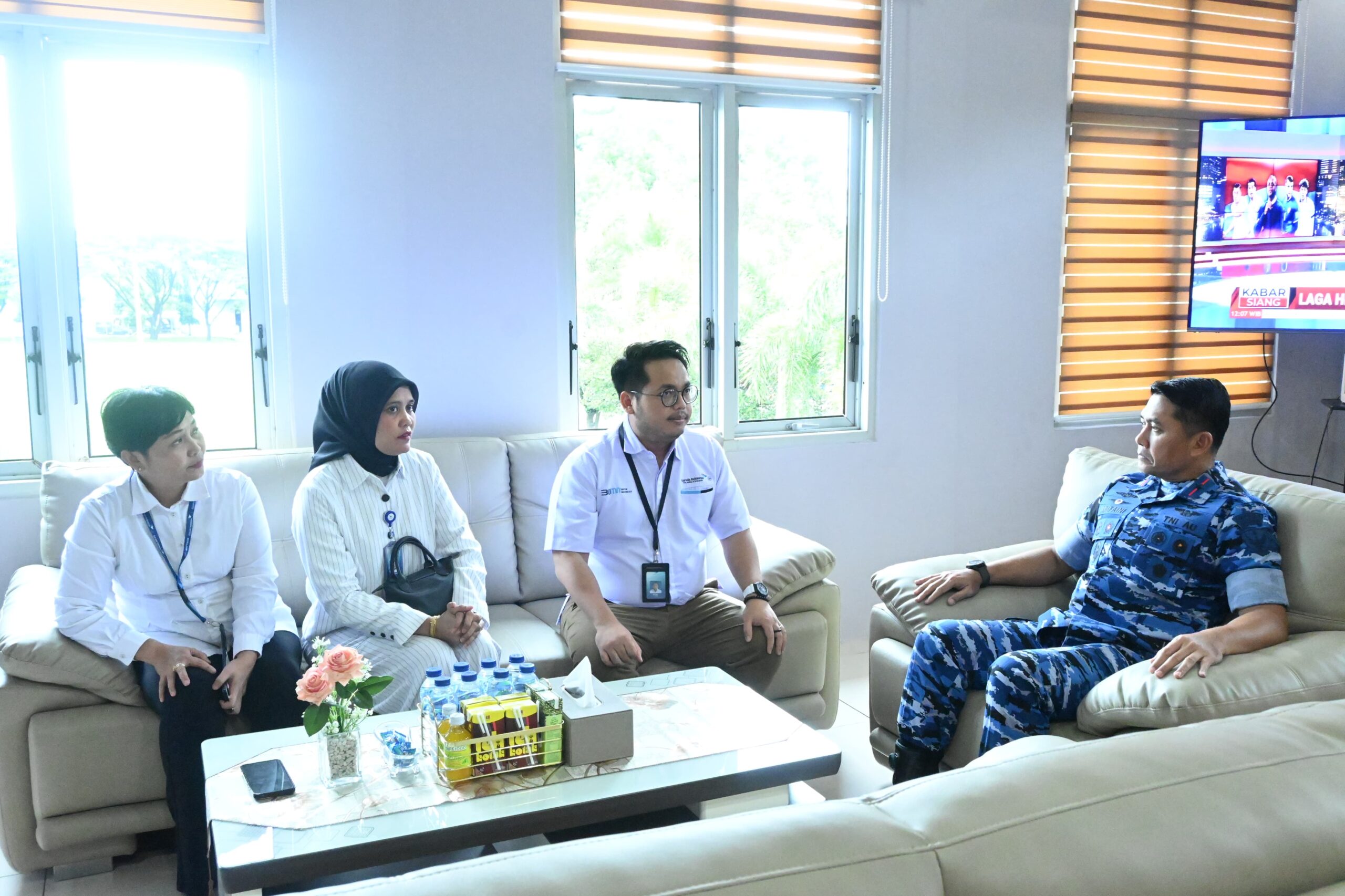 Transformasi Besar Garuda Indonesia dan Lanud Sultan Hasanuddin, Tingkatkan Sinergi Nasional