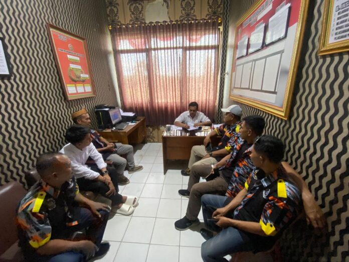 Polres Way Kanan dan GMBI Bersinergi Wujudkan Keamanan Ramadan