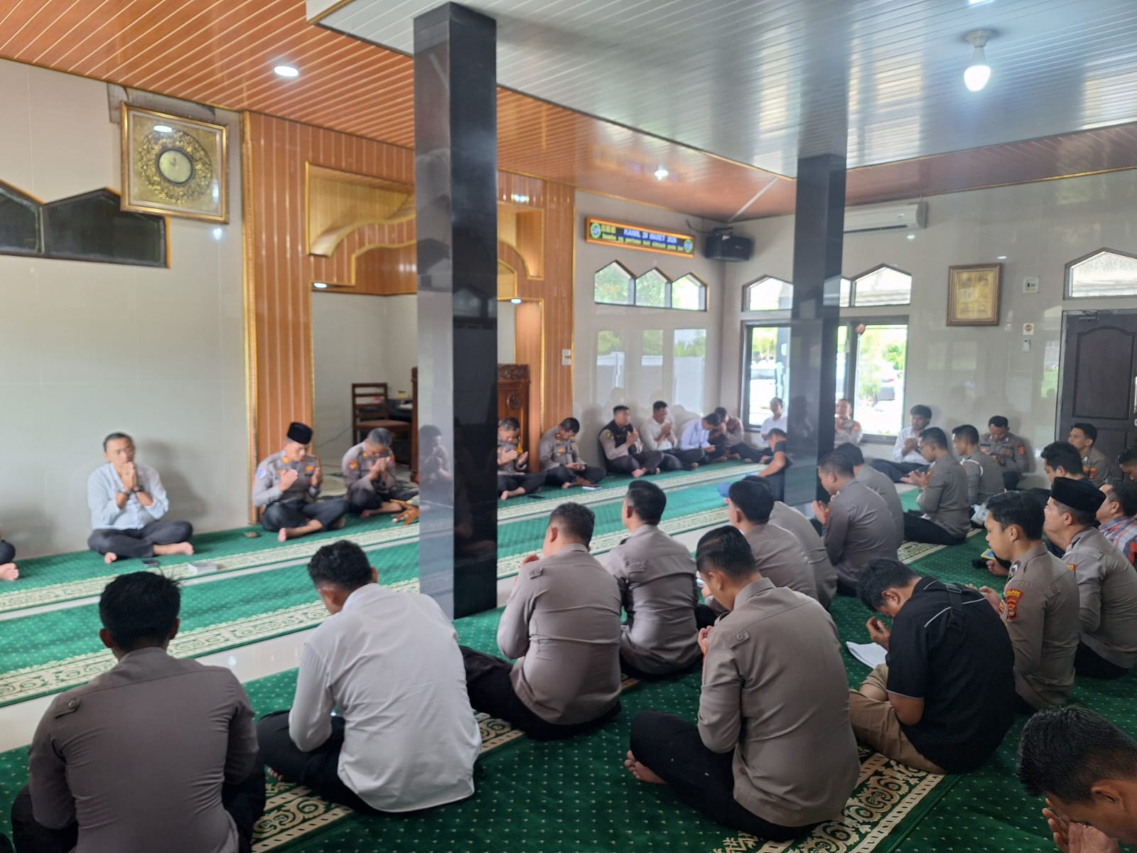 Menghormati Pengorbanan, Polres Way Kanan Gelar Doa untuk Tiga Bhayangkara Sejati yang Gugur