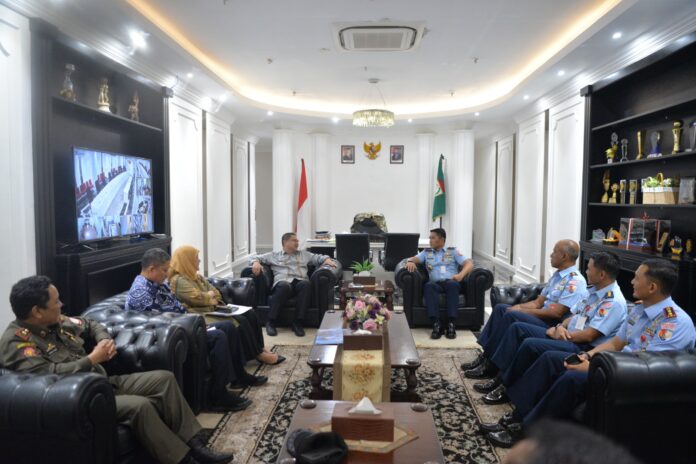 Kunjungan Strategis Danlanud Sultan Hasanuddin Perkuat Kolaborasi Dinamis dengan Pemkot Makassar