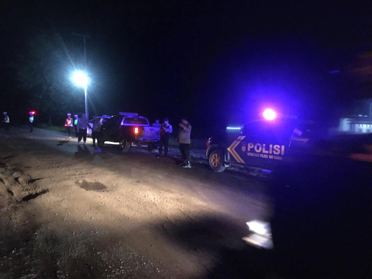 Jalinsum dalam Pengamanan Ketat, Polres Way Kanan Jamin Keamanan Warga