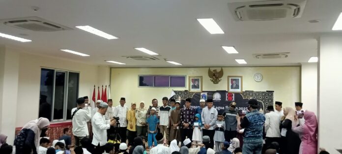 LMK Lagoa dan Kelurahan Wujudkan Ramadan Penuh Berkah untuk Yatim Piatu