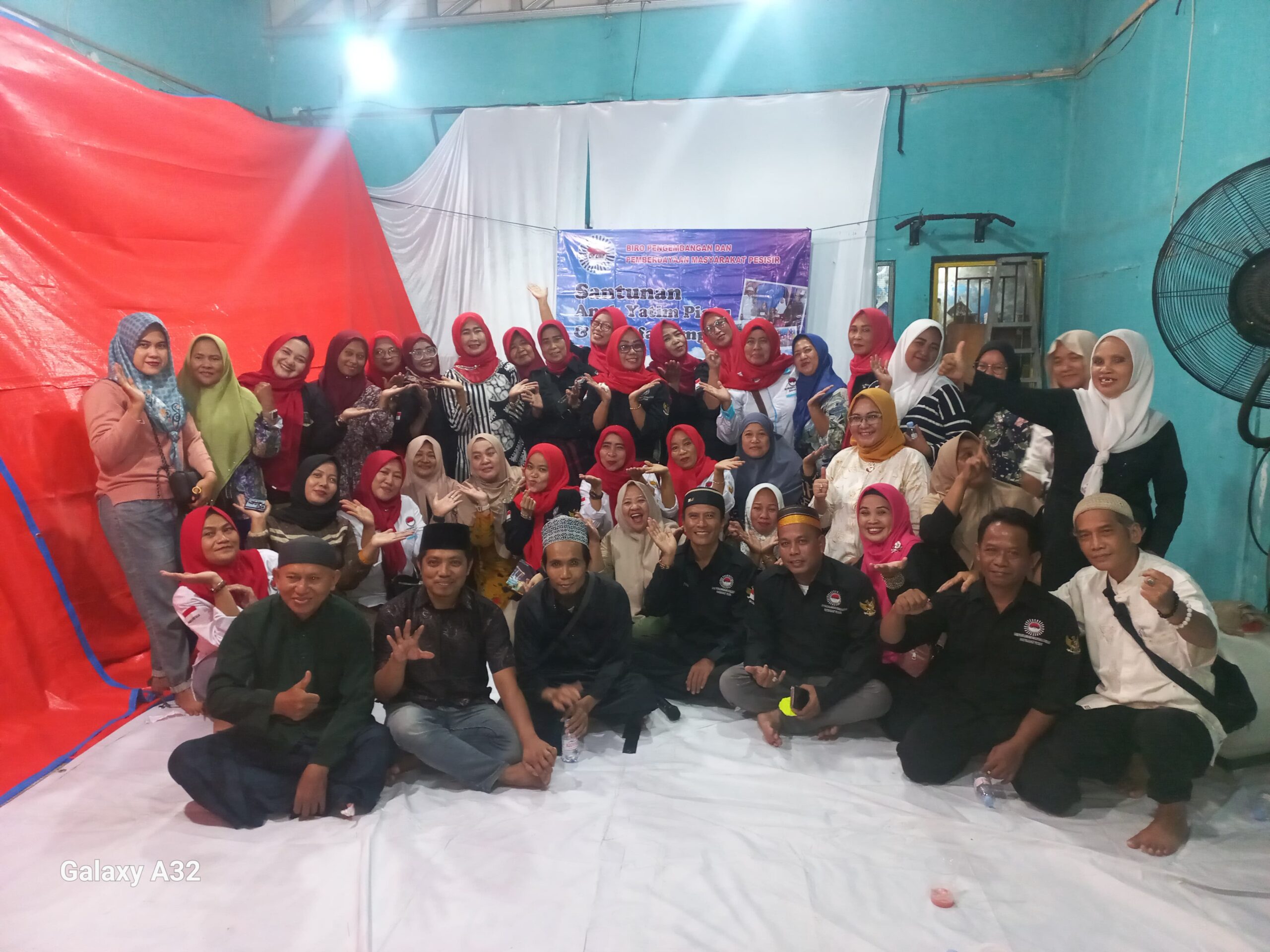BP2MP Gerakkan Hati, 50 Anak Yatim dan Jompo Dapat Bantuan Penuh Berkah