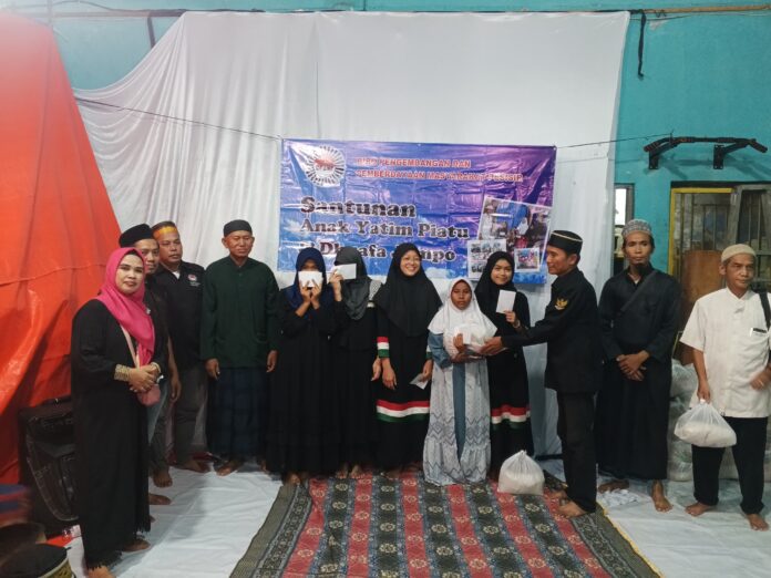 BP2MP Gerakkan Hati, 50 Anak Yatim dan Jompo Dapat Bantuan Penuh Berkah