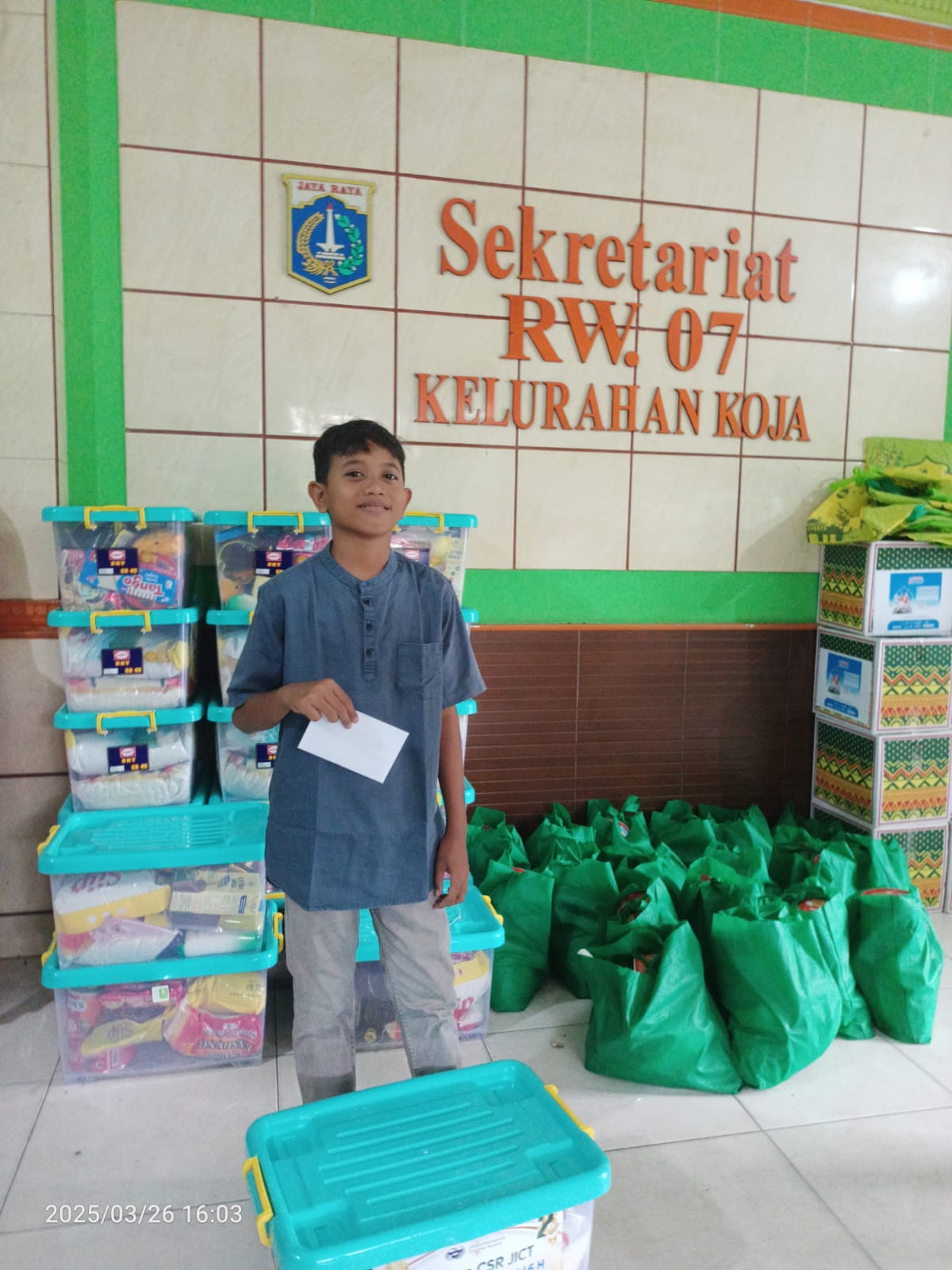 RW 07 Koja dan LMK Wujudkan Ramadan Penuh Makna lewat Aksi Berbagi dan Silaturahmi
