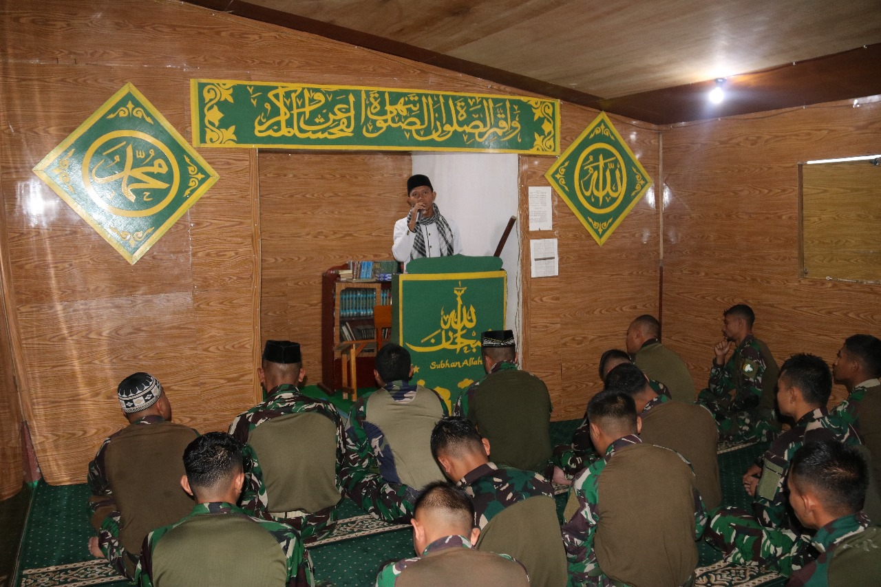 Satgas Yonif 112/DJ Tunjukkan Harmoni dan Loyalitas dalam Momen Fitri