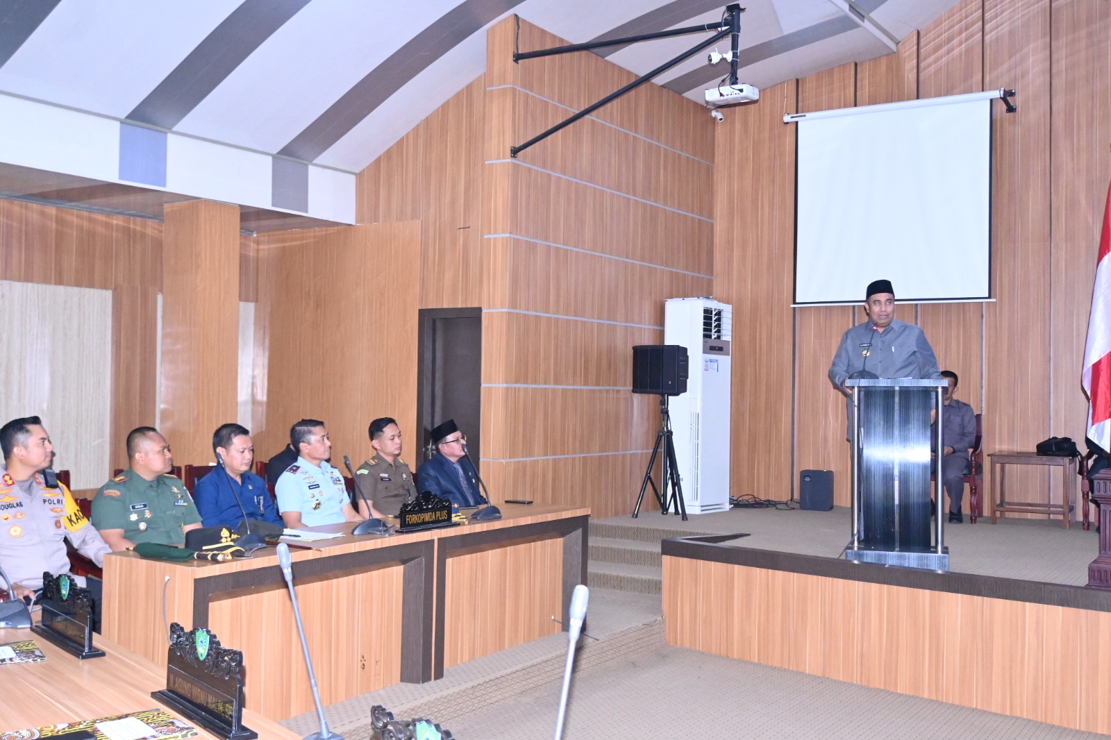 Komandan Lanud Hasanuddin Hadiri Forum Penting Peningkatan Kesejahteraan Warga Maros