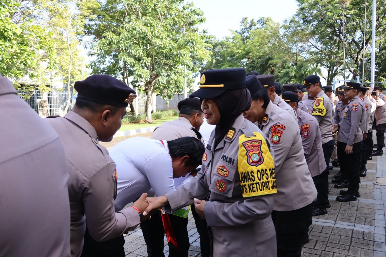 Halal Bihalal Idul Fitri 1446 H Penuh Arti, Ajie Lukman Pupuk Loyalitas dan Harmoni Personel Polres