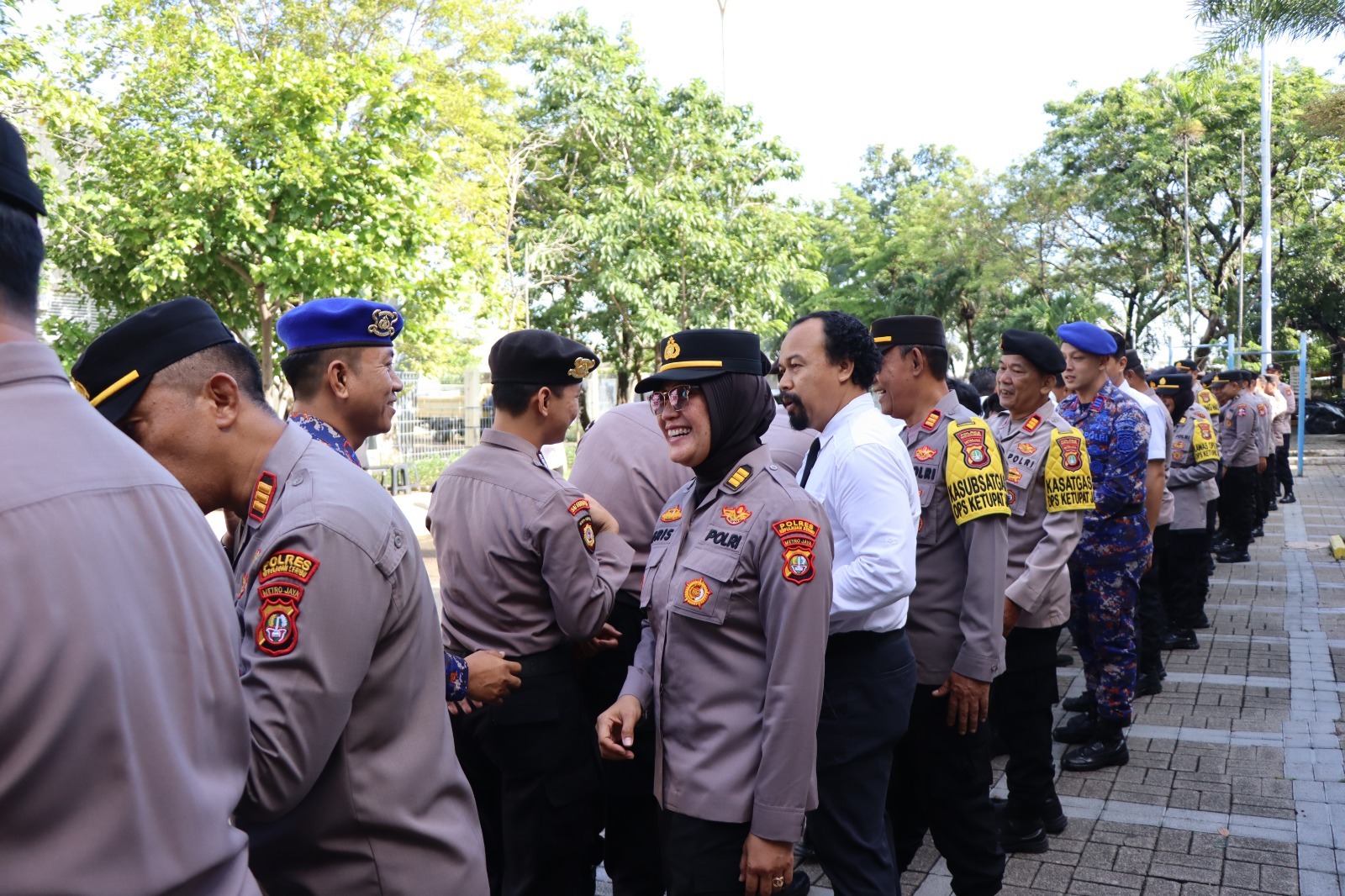 Halal Bihalal Idul Fitri 1446 H Penuh Arti, Ajie Lukman Pupuk Loyalitas dan Harmoni Personel Polres