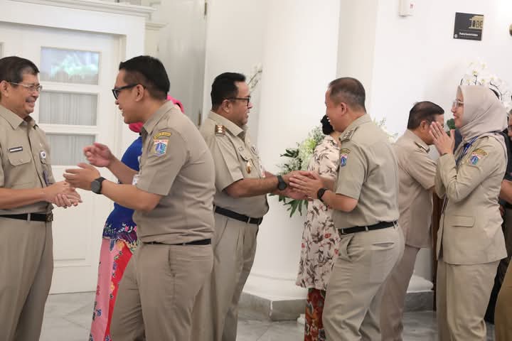 Gubernur dan Wakil Gubernur Jakarta Rayakan Idulfitri 1446 Hijriah Bersama ASN dalam Nuansa Penuh Kebersamaan