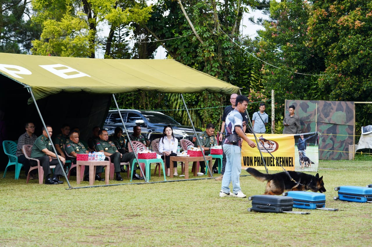 Kennel Von Phanuel Jadi Lokasi Pelatihan K9 Handler, Panglima TNI Soroti Keunggulan Program Ini