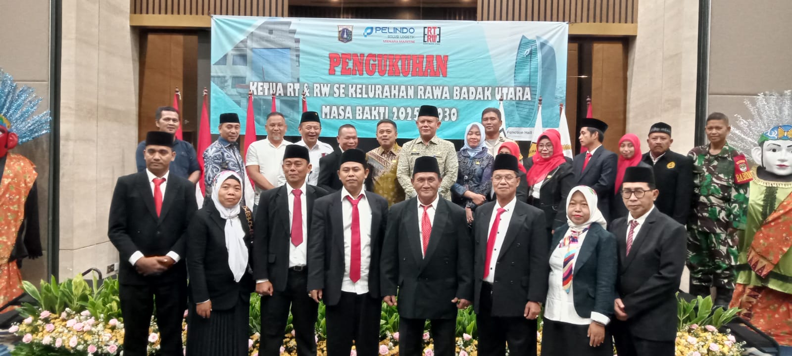 Pelantikan Ketua RW dan RT di Rawa Badak Utara: Langkah Strategis Membangun Masyarakat Mandiri dan Sejahtera
