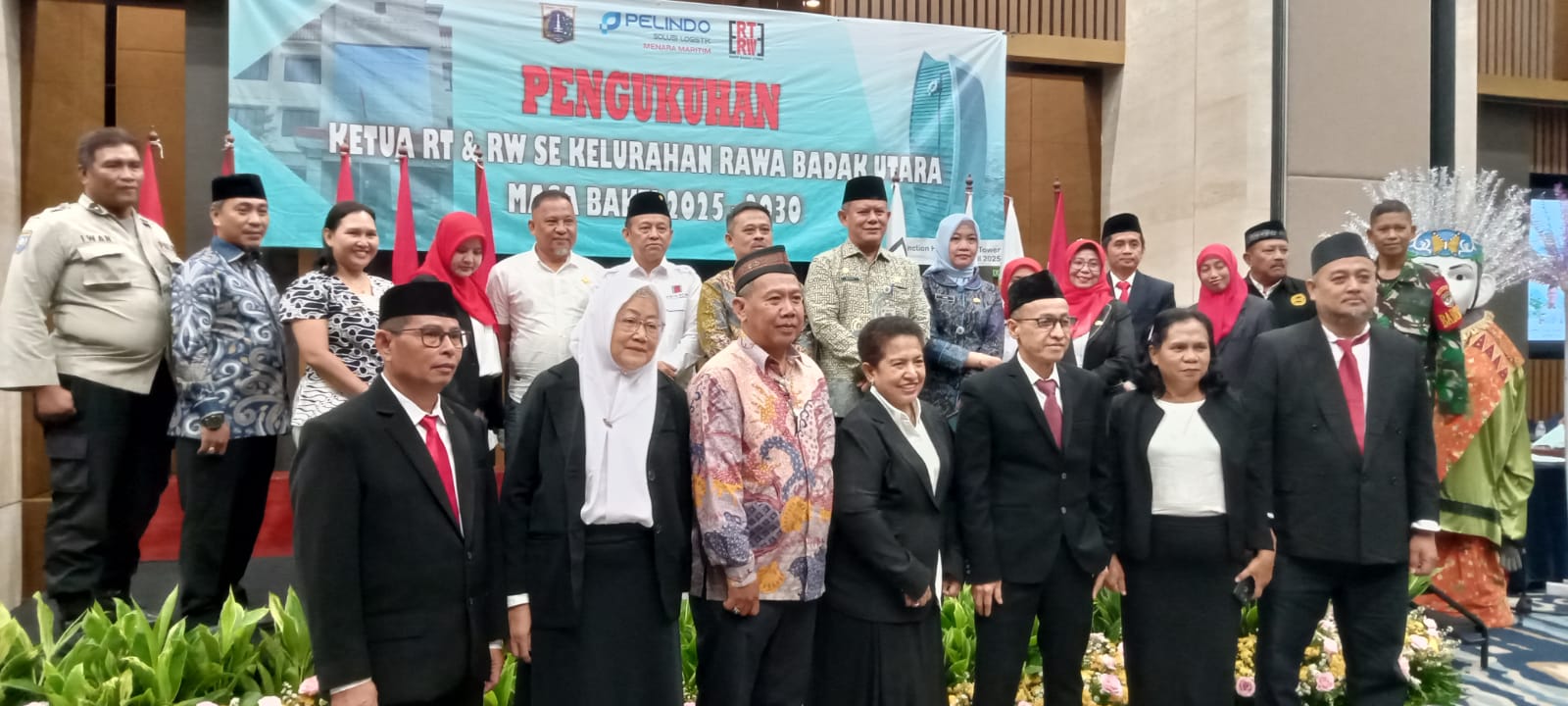 Pelantikan Ketua RW dan RT di Rawa Badak Utara: Langkah Strategis Membangun Masyarakat Mandiri dan Sejahtera
